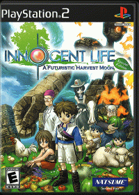 Innocent Life A Futuristic Harvest Moon Playstation 2 US box art